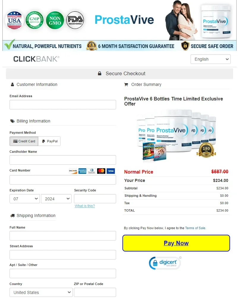 Ikaria Lean Belly Juice prostavive-secure-checkout-page